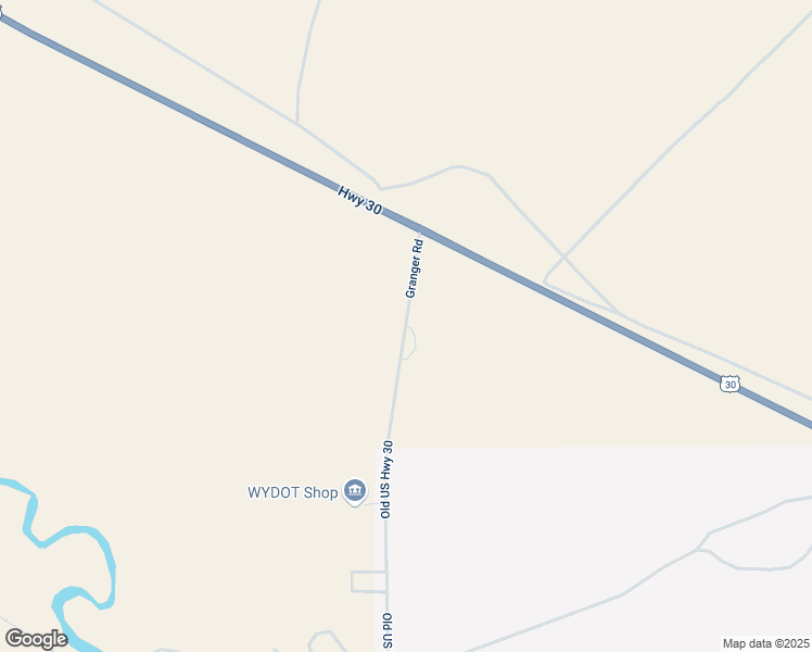 map of restaurants, bars, coffee shops, grocery stores, and more near Granger Road in Granger