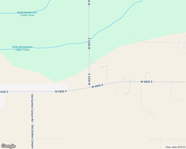 map of restaurants, bars, coffee shops, grocery stores, and more near 6758 South 3200 West in Wellsville