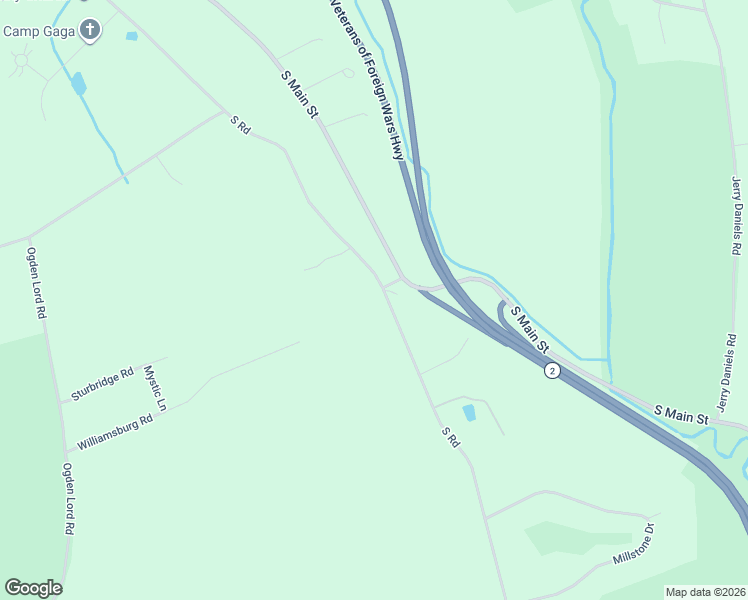 map of restaurants, bars, coffee shops, grocery stores, and more near 124 South Road in Marlborough