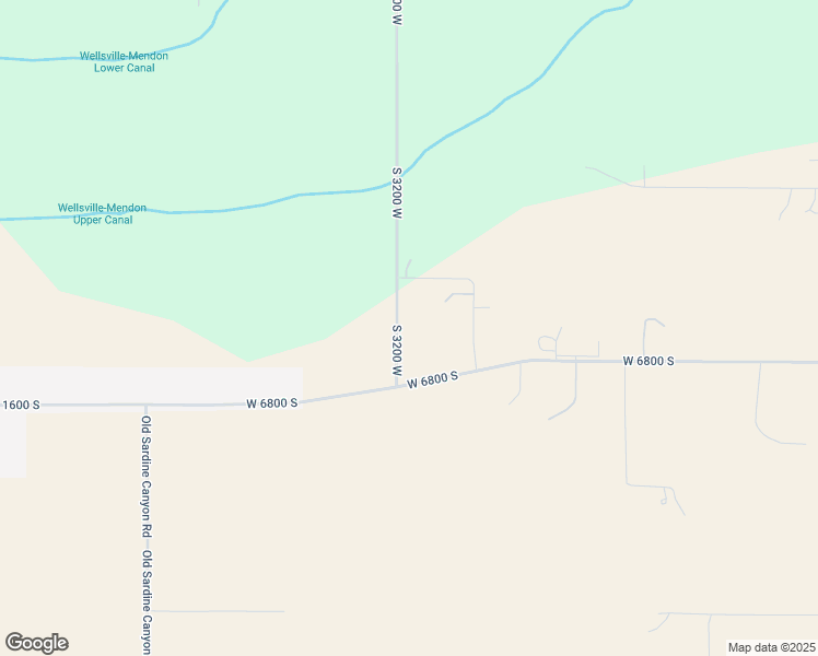 map of restaurants, bars, coffee shops, grocery stores, and more near 6758 South 3200 West in Wellsville