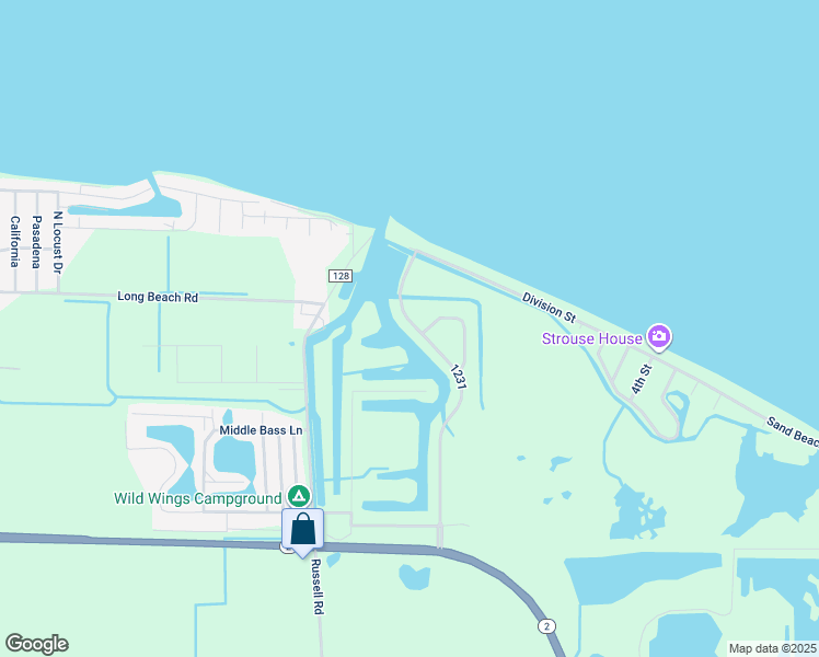 map of restaurants, bars, coffee shops, grocery stores, and more near 6476 Harris Harbor Drive in Oak Harbor