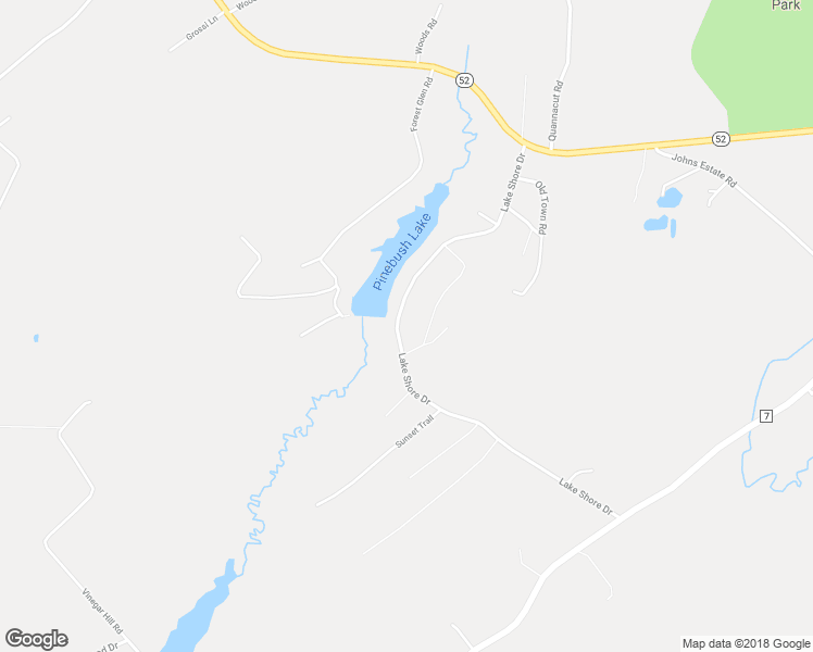 map of restaurants, bars, coffee shops, grocery stores, and more near 171 Lake Shore Drive in Pine Bush