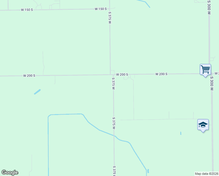 map of restaurants, bars, coffee shops, grocery stores, and more near 2070 South 375 West in LaGrange
