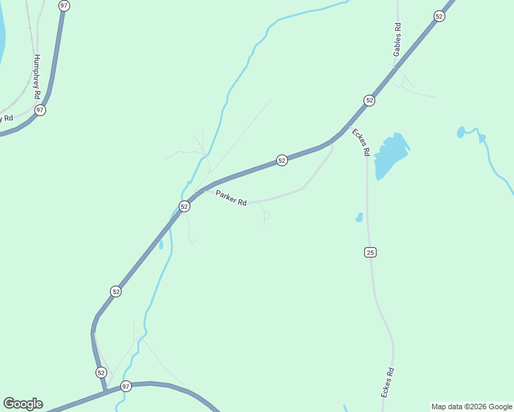 map of restaurants, bars, coffee shops, grocery stores, and more near 81 Parker Road in Narrowsburg