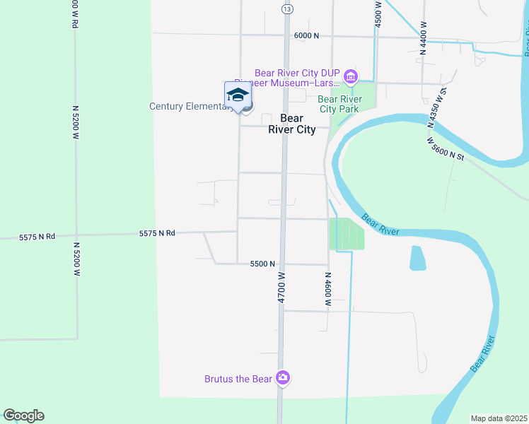 map of restaurants, bars, coffee shops, grocery stores, and more near 4745 West 5600 North in Bear River City