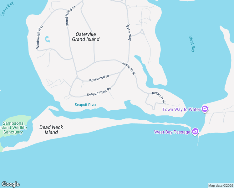 map of restaurants, bars, coffee shops, grocery stores, and more near 10 Scallop Path in Barnstable