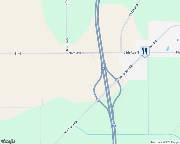 map of restaurants, bars, coffee shops, grocery stores, and more near in Rock Island County