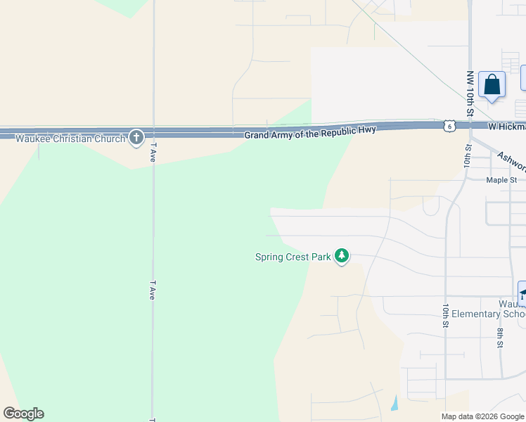 map of restaurants, bars, coffee shops, grocery stores, and more near in Waukee