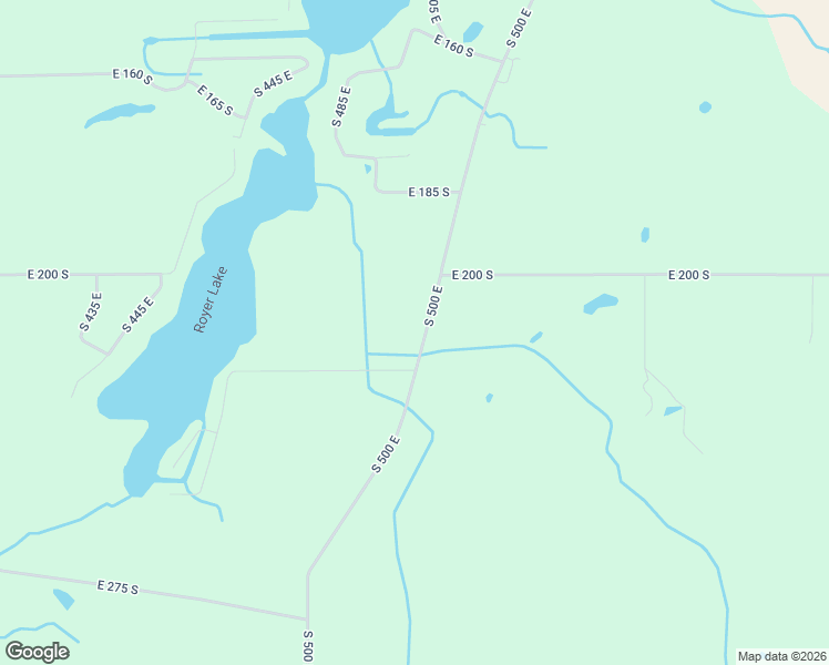 map of restaurants, bars, coffee shops, grocery stores, and more near 2098 South 500 East in LaGrange