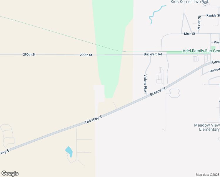 map of restaurants, bars, coffee shops, grocery stores, and more near 22173 Old Highway 6 in Adel