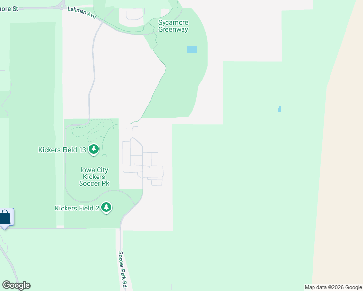 map of restaurants, bars, coffee shops, grocery stores, and more near in Iowa City