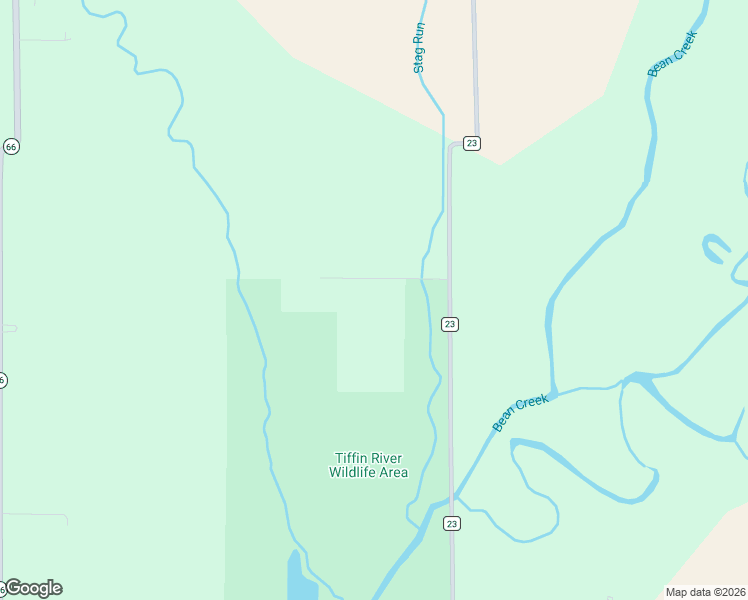 map of restaurants, bars, coffee shops, grocery stores, and more near 23161 County Road 23 in Archbold