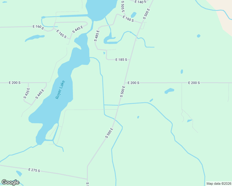 map of restaurants, bars, coffee shops, grocery stores, and more near 2098 South 500 East in LaGrange