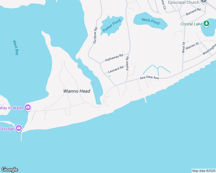 map of restaurants, bars, coffee shops, grocery stores, and more near 601 Sea View Avenue in Barnstable