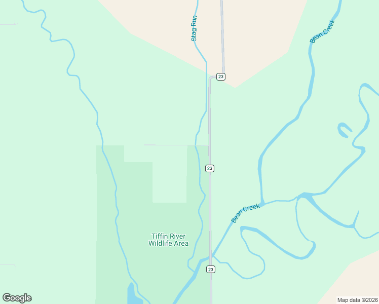 map of restaurants, bars, coffee shops, grocery stores, and more near 23161 County Road 23 in Archbold