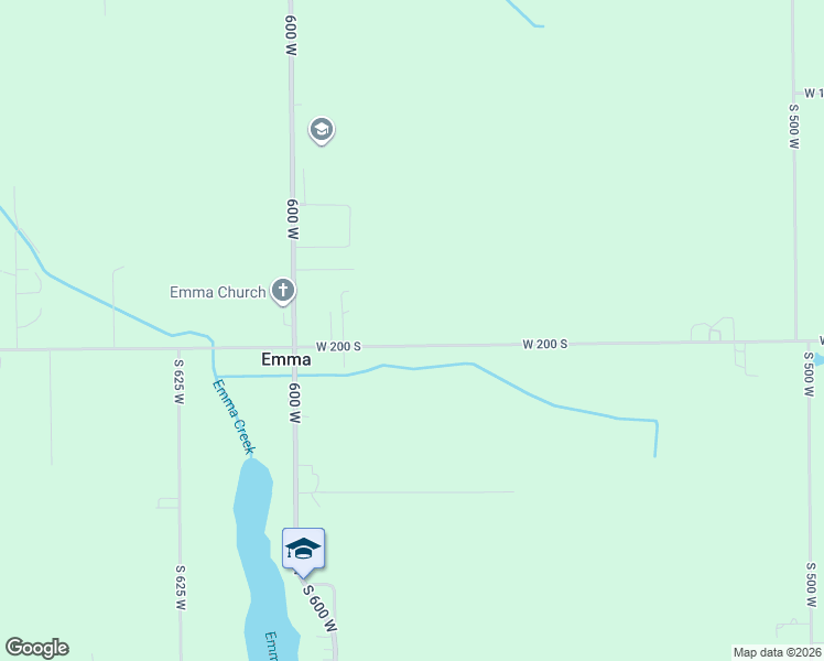 map of restaurants, bars, coffee shops, grocery stores, and more near 5300-5900 West 200 South in Topeka