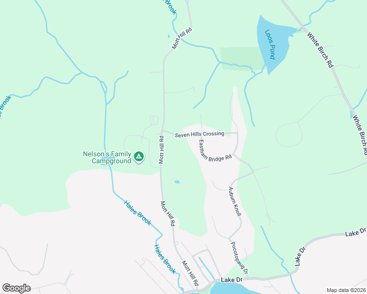 map of restaurants, bars, coffee shops, grocery stores, and more near 64 Eastham Bridge Road in East Hampton