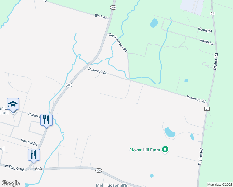 map of restaurants, bars, coffee shops, grocery stores, and more near 32 Sherwood Drive in Wallkill