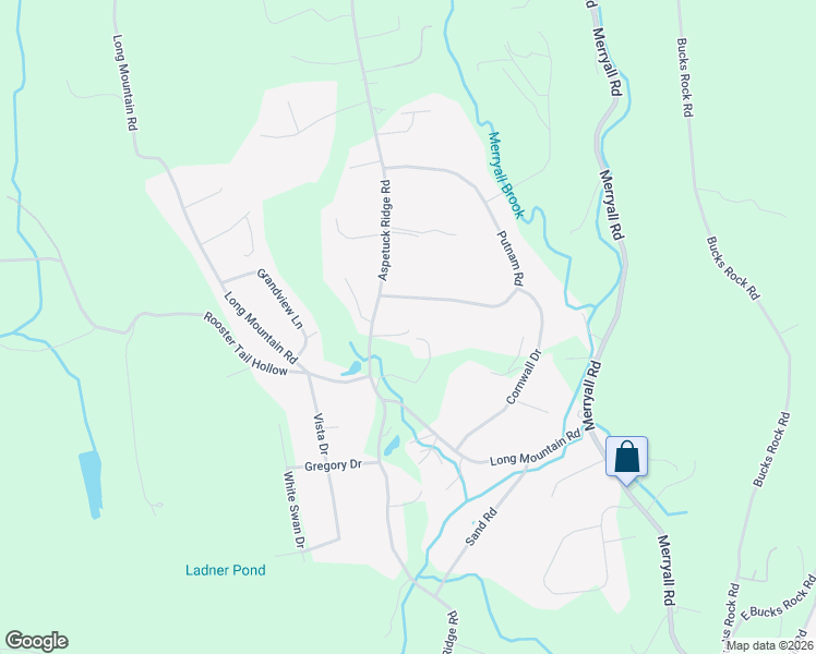 map of restaurants, bars, coffee shops, grocery stores, and more near 2 Putnam Road in New Milford