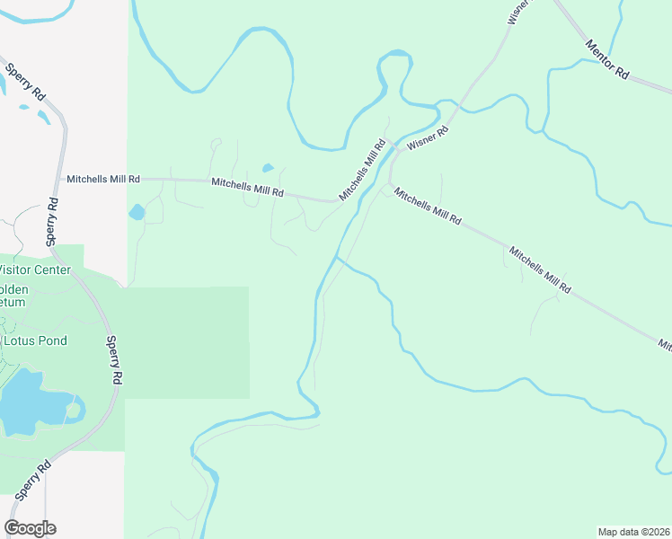 map of restaurants, bars, coffee shops, grocery stores, and more near 9957 Mitchells Mill Road in Mentor