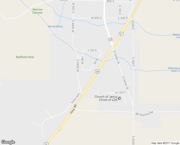 map of restaurants, bars, coffee shops, grocery stores, and more near 94 1270 South in Wellsville