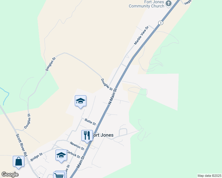 25 Douglas Street, Fort Jones CA Walk Score