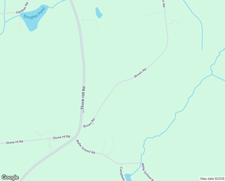 map of restaurants, bars, coffee shops, grocery stores, and more near 596 Ekonk Hill Road in Voluntown