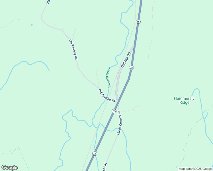 map of restaurants, bars, coffee shops, grocery stores, and more near 20 Old Pawling Road in Pawling