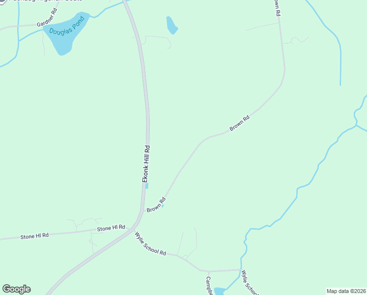 map of restaurants, bars, coffee shops, grocery stores, and more near 596 Ekonk Hill Road in Voluntown