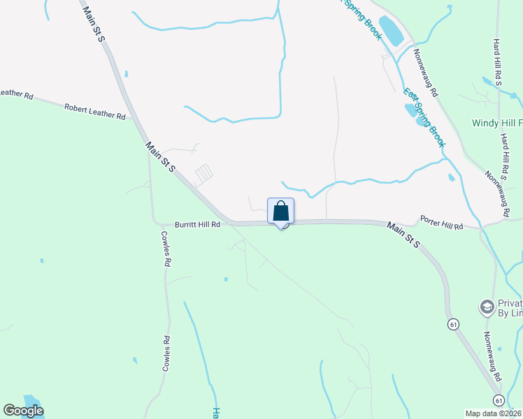 map of restaurants, bars, coffee shops, grocery stores, and more near Tulip Tree Lane in Bethlehem