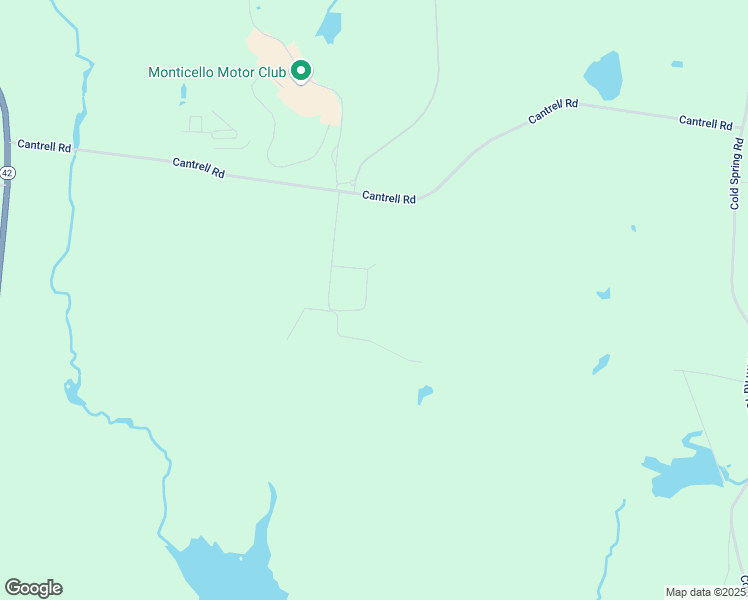 map of restaurants, bars, coffee shops, grocery stores, and more near 29 Rupp Road Extension in Monticello