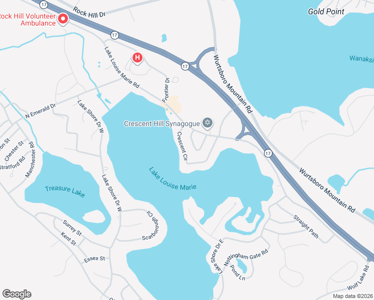 map of restaurants, bars, coffee shops, grocery stores, and more near 35 Crescent Circle in Rock Hill