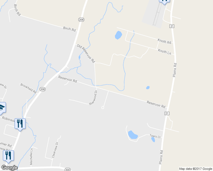 map of restaurants, bars, coffee shops, grocery stores, and more near 61 Reservoir Road in Wallkill