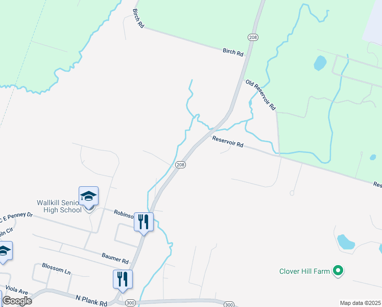 map of restaurants, bars, coffee shops, grocery stores, and more near in Wallkill
