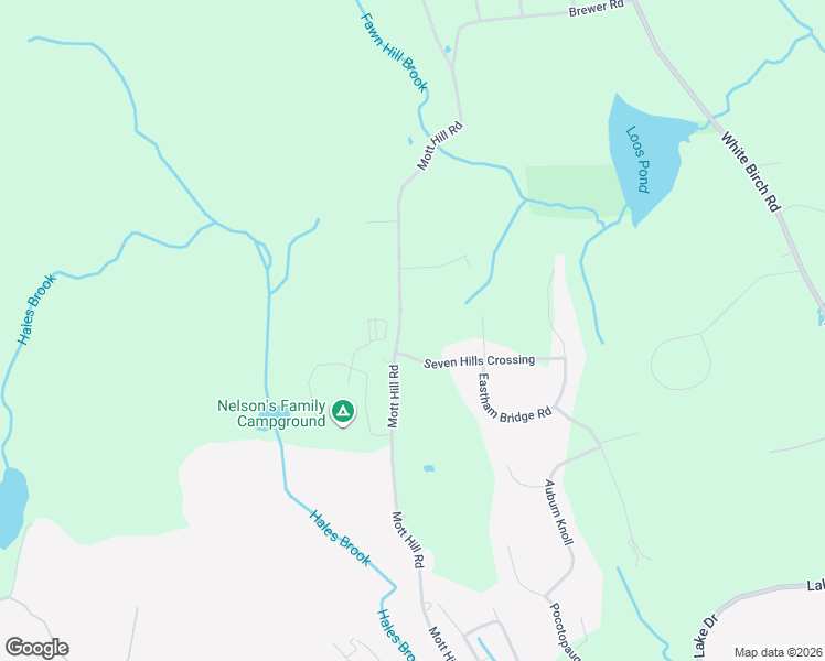 map of restaurants, bars, coffee shops, grocery stores, and more near 92 Mott Hill Road in East Hampton