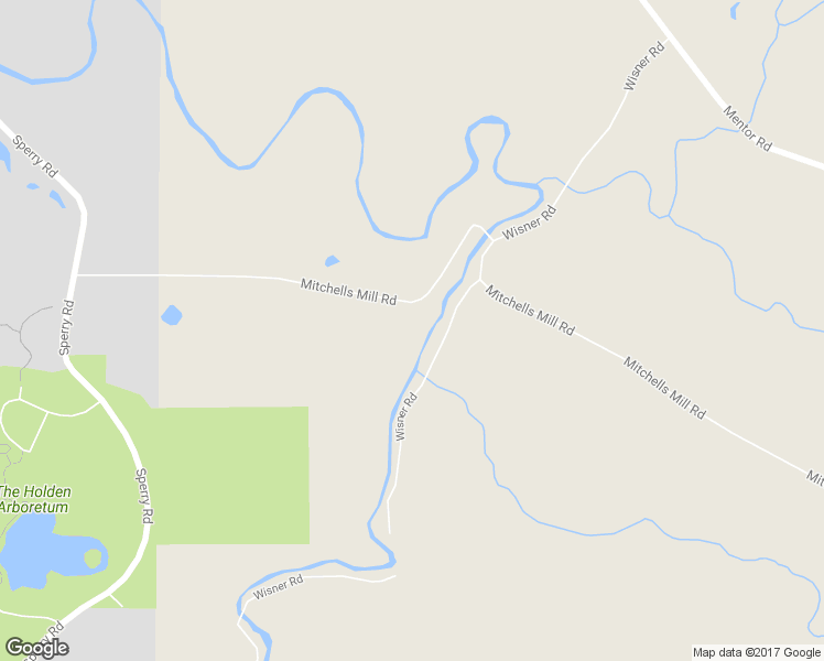 map of restaurants, bars, coffee shops, grocery stores, and more near 9957 Mitchells Mill Road in Mentor