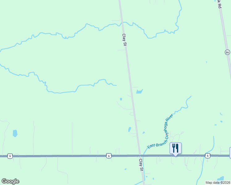 map of restaurants, bars, coffee shops, grocery stores, and more near 9448 Clay Street in Montville