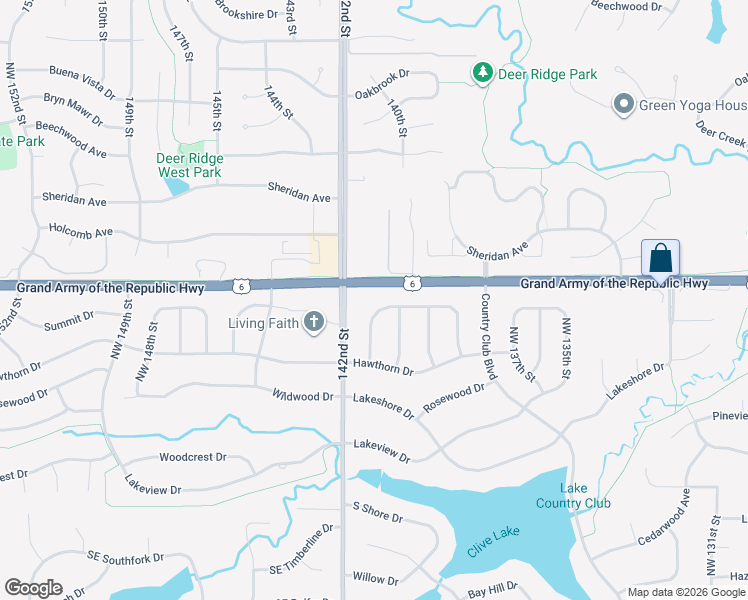 map of restaurants, bars, coffee shops, grocery stores, and more near 14097 Summit Dr in Clive