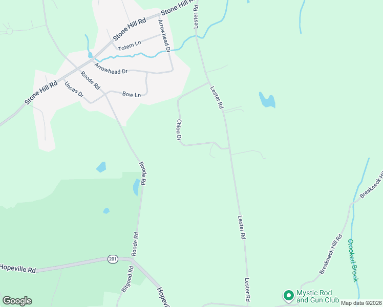 map of restaurants, bars, coffee shops, grocery stores, and more near 34 Chiou Drive in Griswold