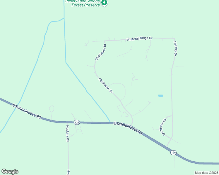 map of restaurants, bars, coffee shops, grocery stores, and more near 7509 Clubhouse Drive in Yorkville