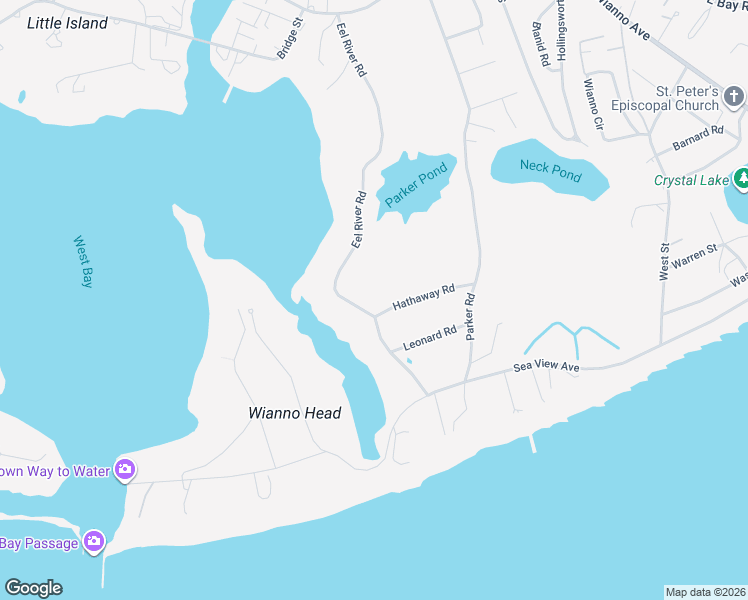 map of restaurants, bars, coffee shops, grocery stores, and more near 390 Eel River Road in Barnstable