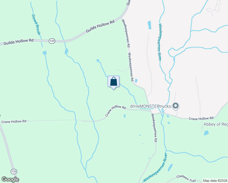 map of restaurants, bars, coffee shops, grocery stores, and more near 202 Crane Hollow Road in Bethlehem