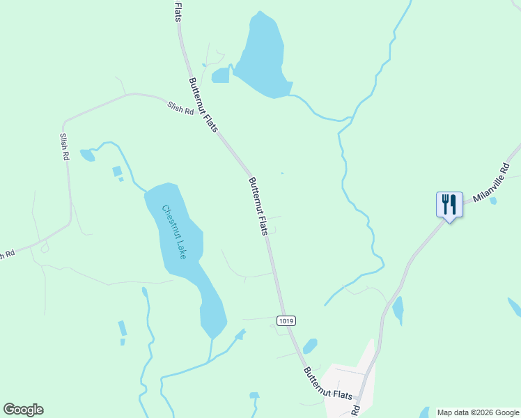 map of restaurants, bars, coffee shops, grocery stores, and more near 145 Butternut Flats in Beach Lake