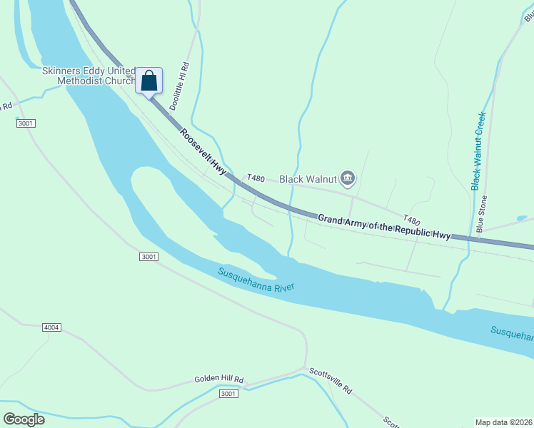 map of restaurants, bars, coffee shops, grocery stores, and more near Roosevelt Highway in Wyoming