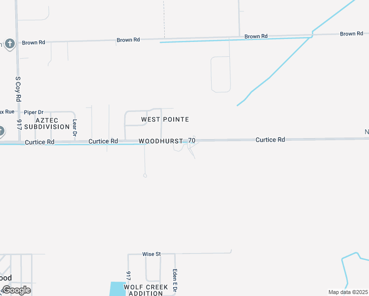 map of restaurants, bars, coffee shops, grocery stores, and more near 3846-4028 Curtice Road in Northwood