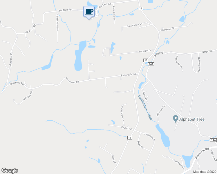 map of restaurants, bars, coffee shops, grocery stores, and more near 3 Jake Henry Drive in Marlboro