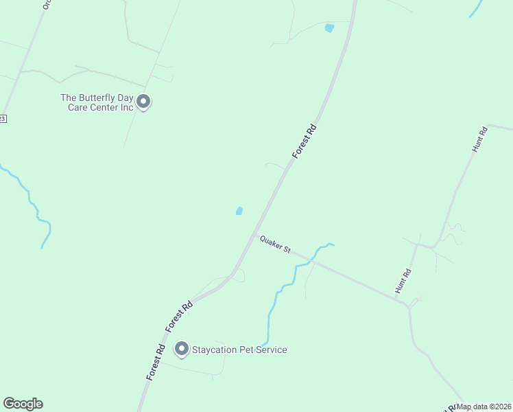 map of restaurants, bars, coffee shops, grocery stores, and more near 411 Forest Road in Wallkill