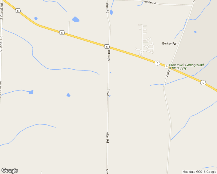map of restaurants, bars, coffee shops, grocery stores, and more near 11186 Alter Road in Conneaut Lake