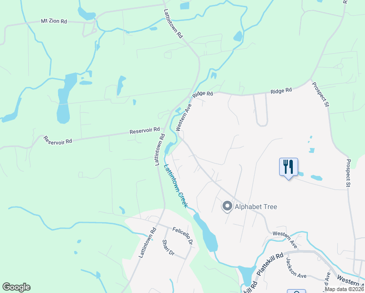 map of restaurants, bars, coffee shops, grocery stores, and more near 3 Albertson Rd in Marlboro