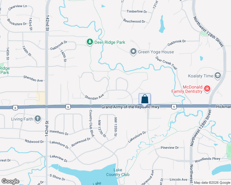 map of restaurants, bars, coffee shops, grocery stores, and more near 13315 Rocklyn Drive in Urbandale